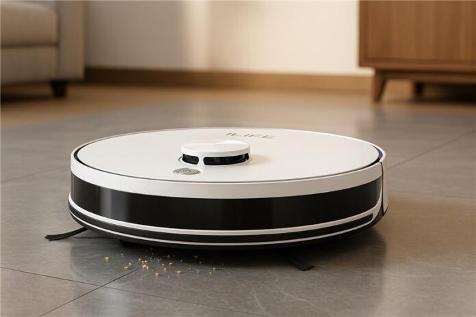 robot vacuum cleaner with mop